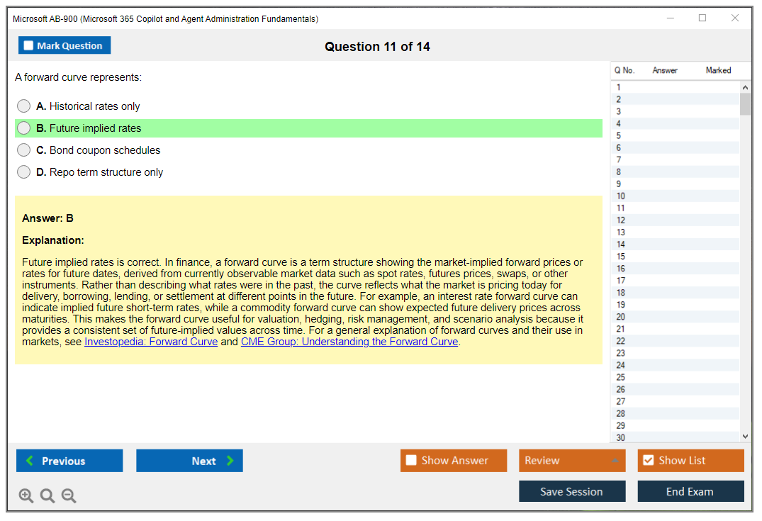 Microsoft AB-900 (Microsoft 365 Copilot and Agent Administration Fundamentals) Exam Simulator Test Engine Exam Question 11