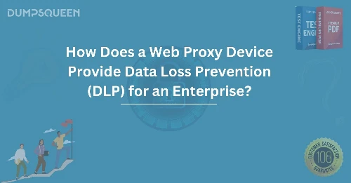 How Does a Web Proxy Device Provide Data Loss Prevention (DLP) for an Enterprise?