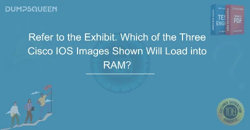 Refer to the Exhibit. Which of the Three Cisco IOS Images Shown Will Load into RAM?