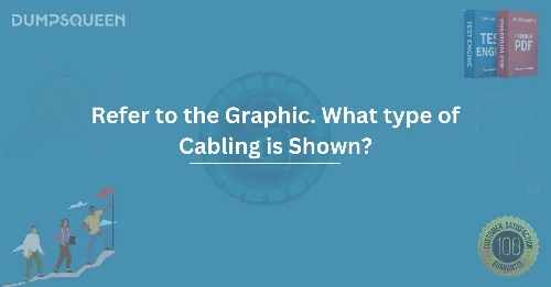 Refer to the Graphic. What type of Cabling is Shown?