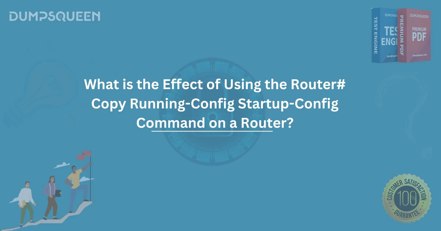 What is the Effect of Using the Router# Copy Running-Config Startup-Config Command on a Router?