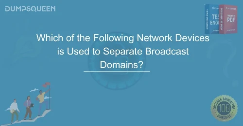 Which of the Following Network Devices is Used to Separate Broadcast Domains? A Complete Guide