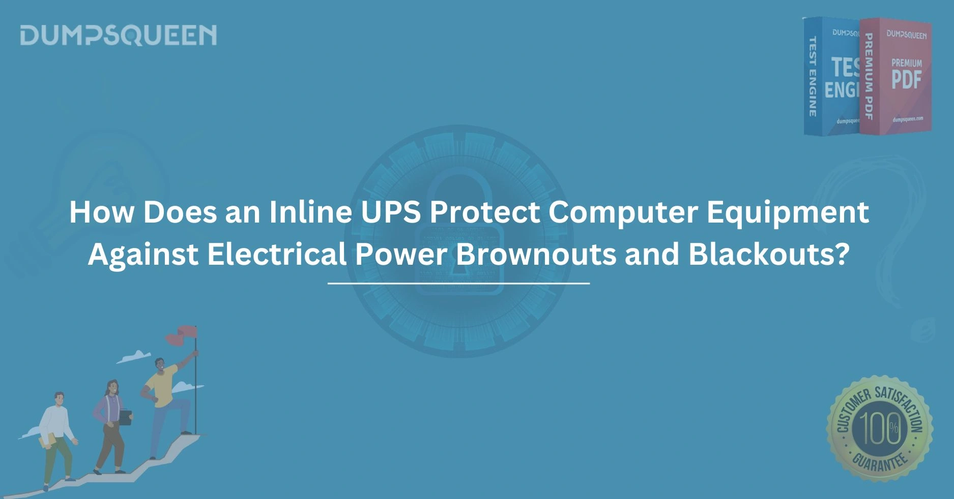 How Does an Inline UPS Protect Computer Equipment Against Electrical Power Brownouts and Blackouts?