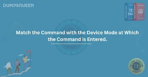 How to Match the Command with the Device Mode at Which the Command is Entered for Better Configuration