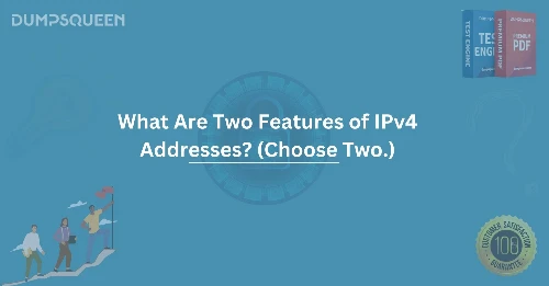 What Are Two Features of IPv4 Addresses? (Choose Two.)