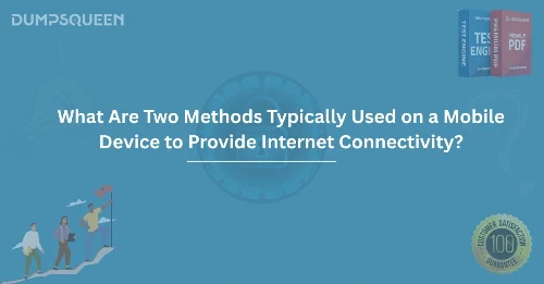 What Are Two Methods Typically Used on a Mobile Device to Provide Internet Connectivity?