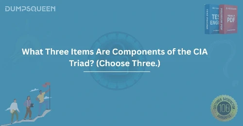 What Three Items Are Components of the CIA Triad? (Choose Three) Explained