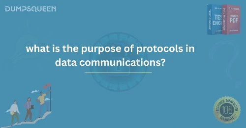 What is the purpose of protocols in data communications