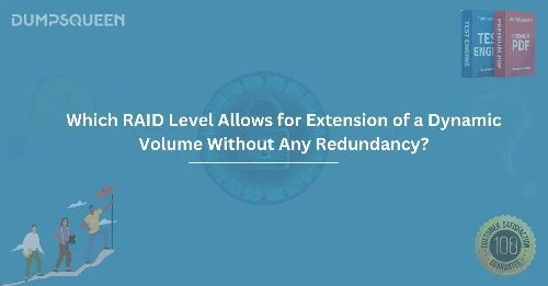 Which RAID Level Allows for Extension of a Dynamic Volume Without Any Redundancy?