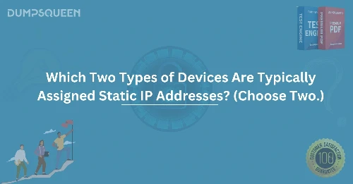 Which Two Types of Devices Are Typically Assigned Static IP Addresses? (Choose Two.)