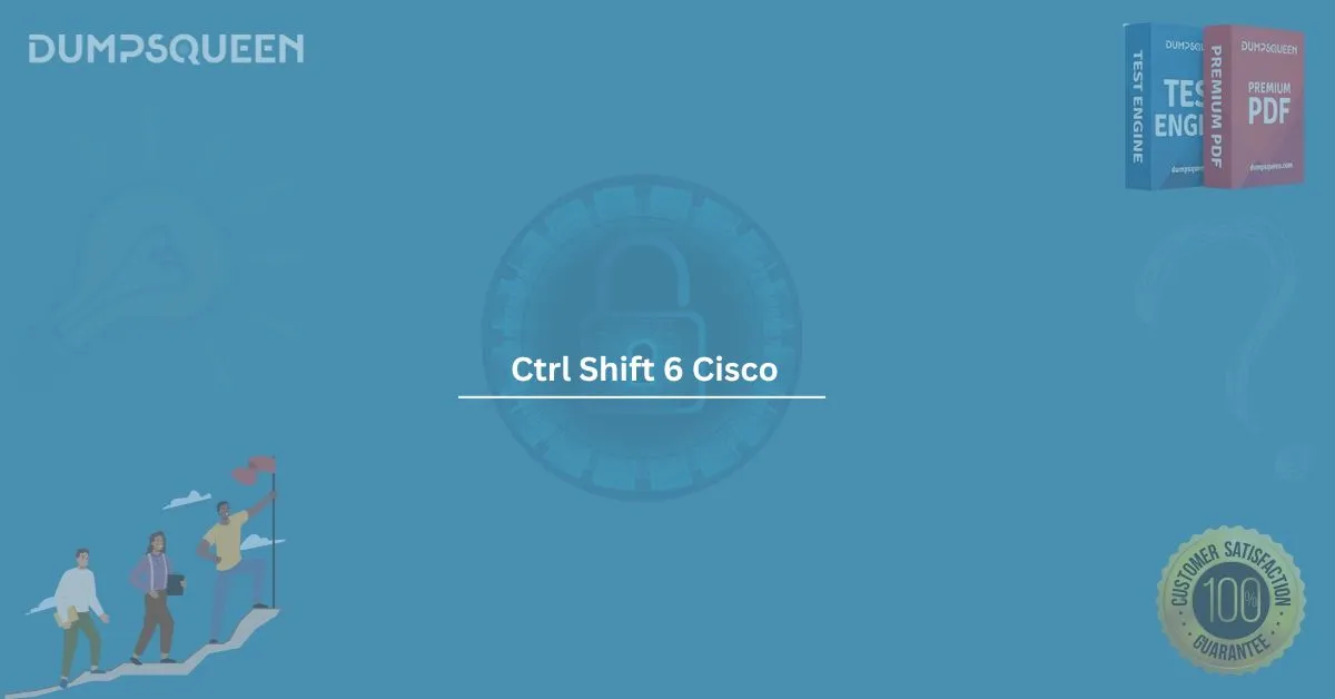 Ctrl Shift 6 Cisco - The Essential Break Command for Network Engineers