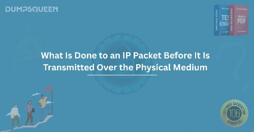 Networking Explained: What Is Done to an IP Packet Before It Is Transmitted Over the Physical Medium?