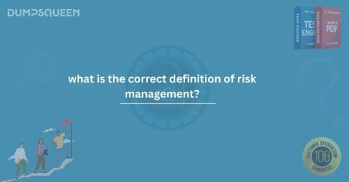 What is the Correct Definition of Risk Management?