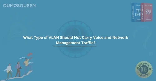 What Type of VLAN Should Not Carry Voice and Network Management Traffic?