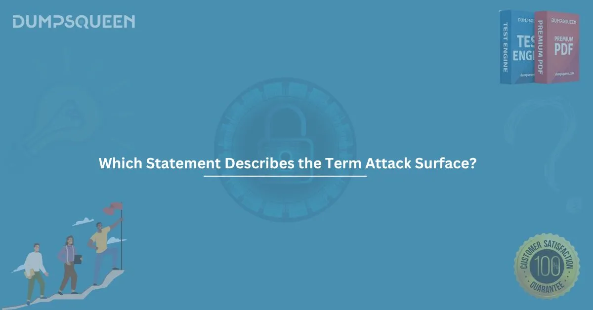 Which Statement Describes the Term Attack Surface? A Security Guide