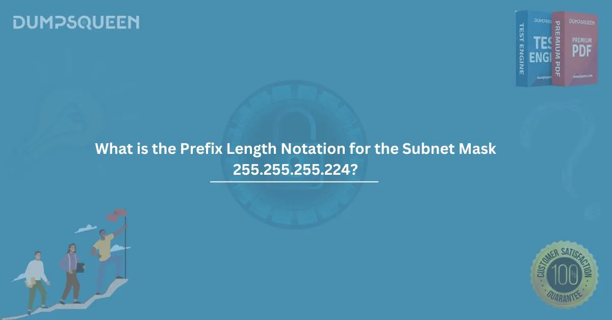 What is the Prefix Length Notation for the Subnet Mask 255.255.255.224?